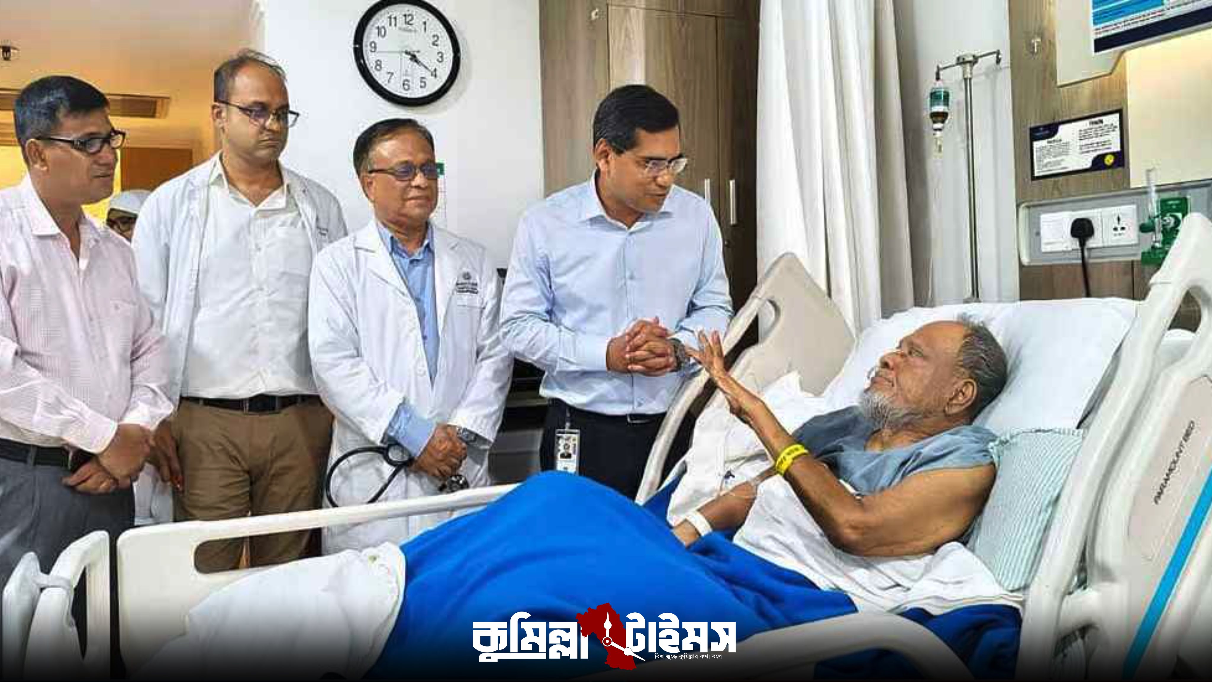 রফিকুল ইসলাম মিয়ার খাদ্যনালীতে অস্ত্রোপচার