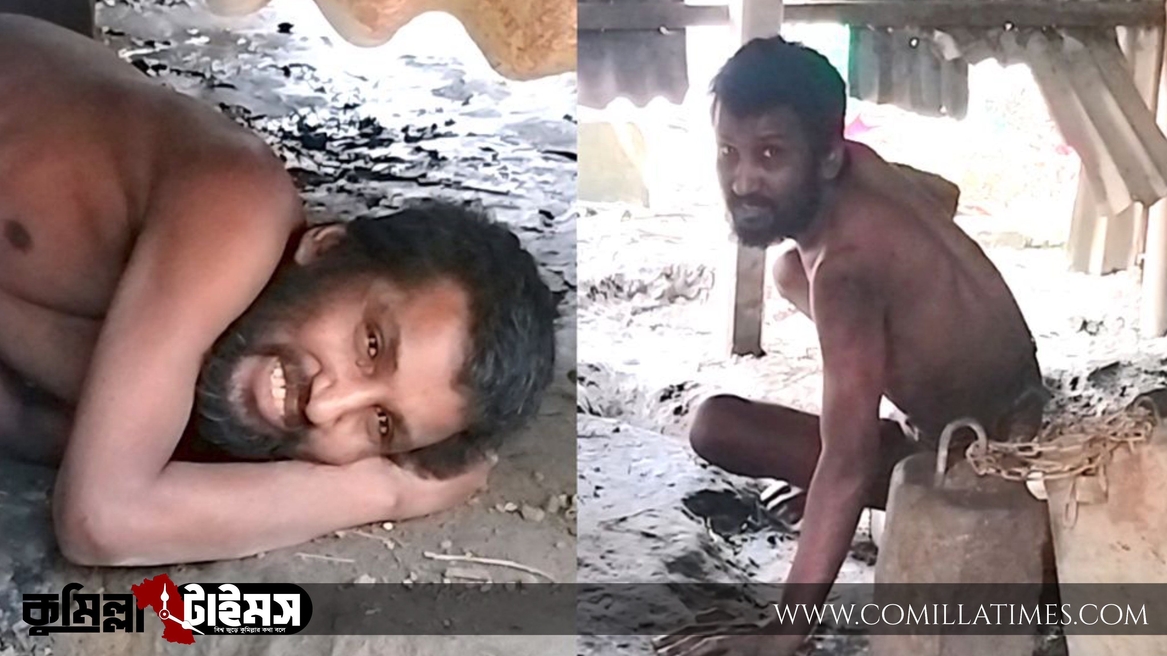 ২২ বছর ধরে শিকলবন্দি আবুল খায়ের
